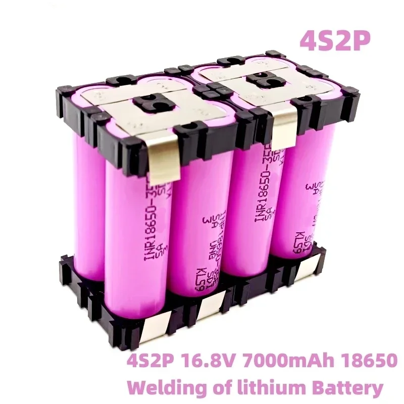 35E 20A 18650 3500mAh 7000mAh 2S 3S 4S 5S 6S/1P 2P 7.4V 12.6V 14.8V 18V 25.2V for screwdriver battery welding battery pack