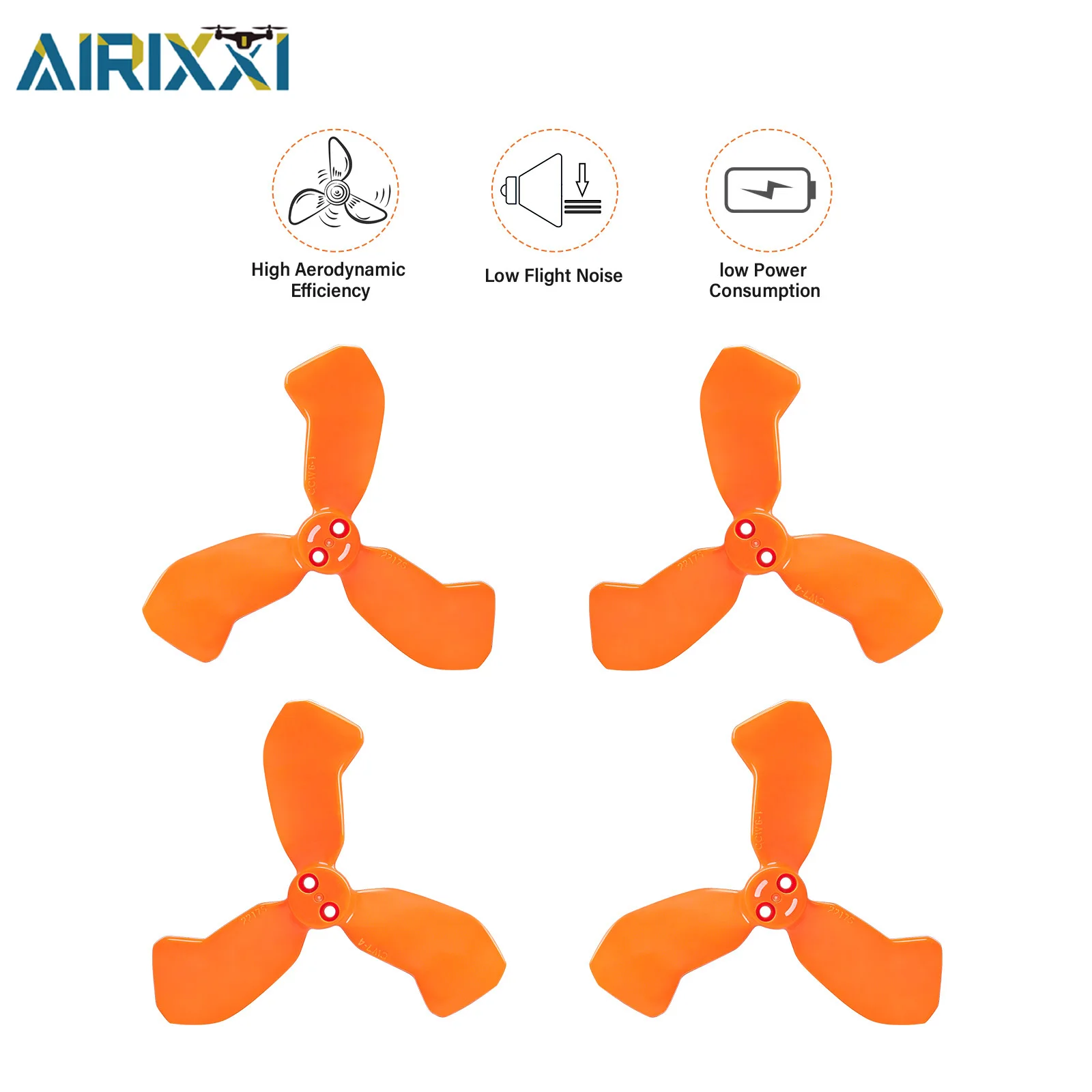 AIRIXXI 2217S Propellers For Dji Neo 2 Drone Colorful Replacement Blades Orange Blue Black Red Cw Ccw Props Accessories