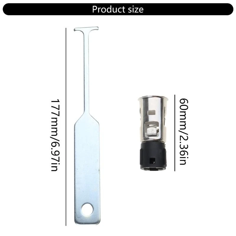 أداة تركيب مقبس ولاعة السجائر متعددة الاستخدامات، قاعدة ولاعة السجائر