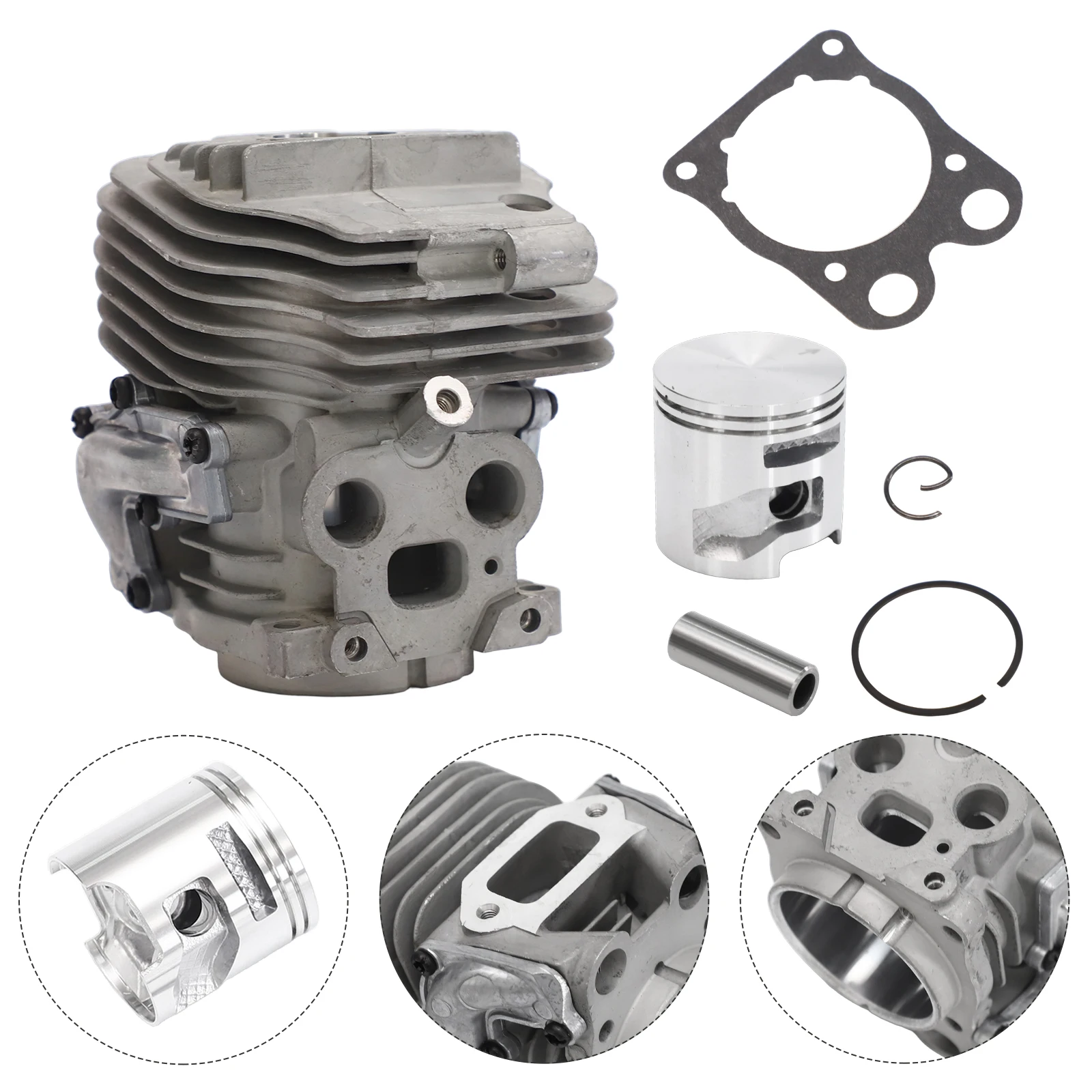 1set 51mm Zylinder Montage Kolben Überholung Frühling Retainer Dichtung Kit Für K760 K770 Powerplants Garten Power Werkzeug Zubehör