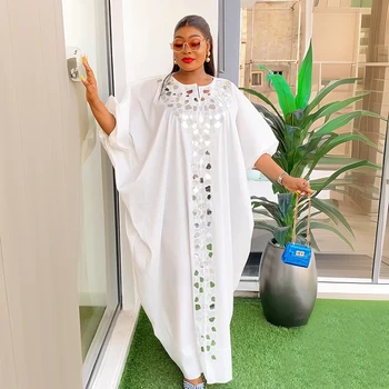 Abayas For Women Dubai African Muslim Fashion Dress Caftan Marocain Evening Party Dresses Satin Boubou Robe Djellaba Femme 2025