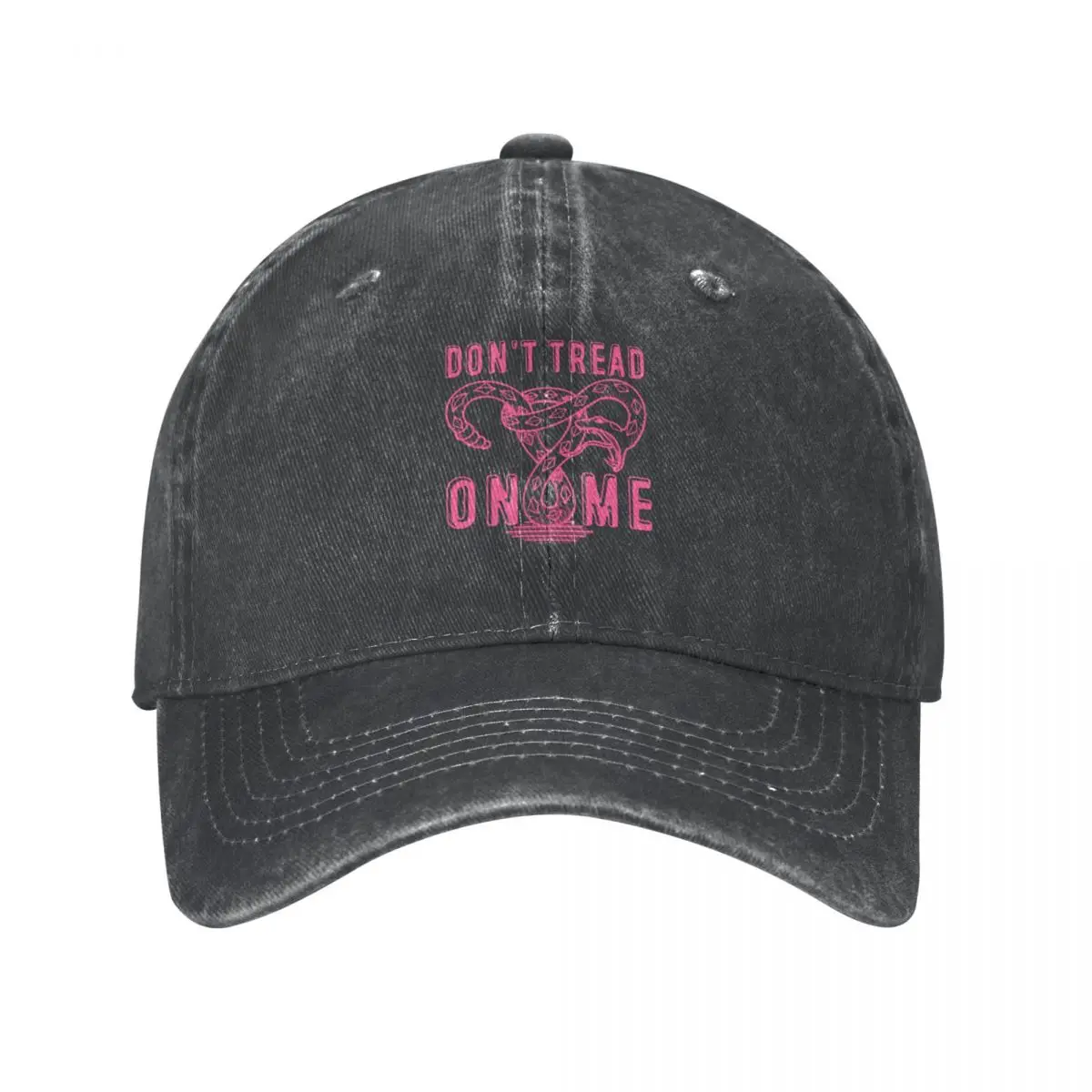 Don’t Tread On Me Uterus Women Gift Cowboy Hat Golf Wear dad hat Bobble Hat Women Men's