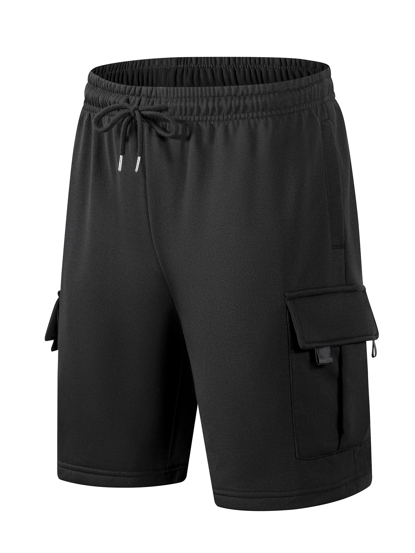 Calções esportivos masculinos de verão casual multi-bolsos roupas esportivas correndo shorts ginásio treinamento de fitness jogging calças curtas dos homens bottoms