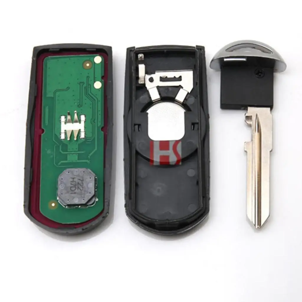 Keyless Entry Car Smart Remote Fob PCF7953P High Quality Black for Mazda CX4 CX5 433mhz Door Lock System