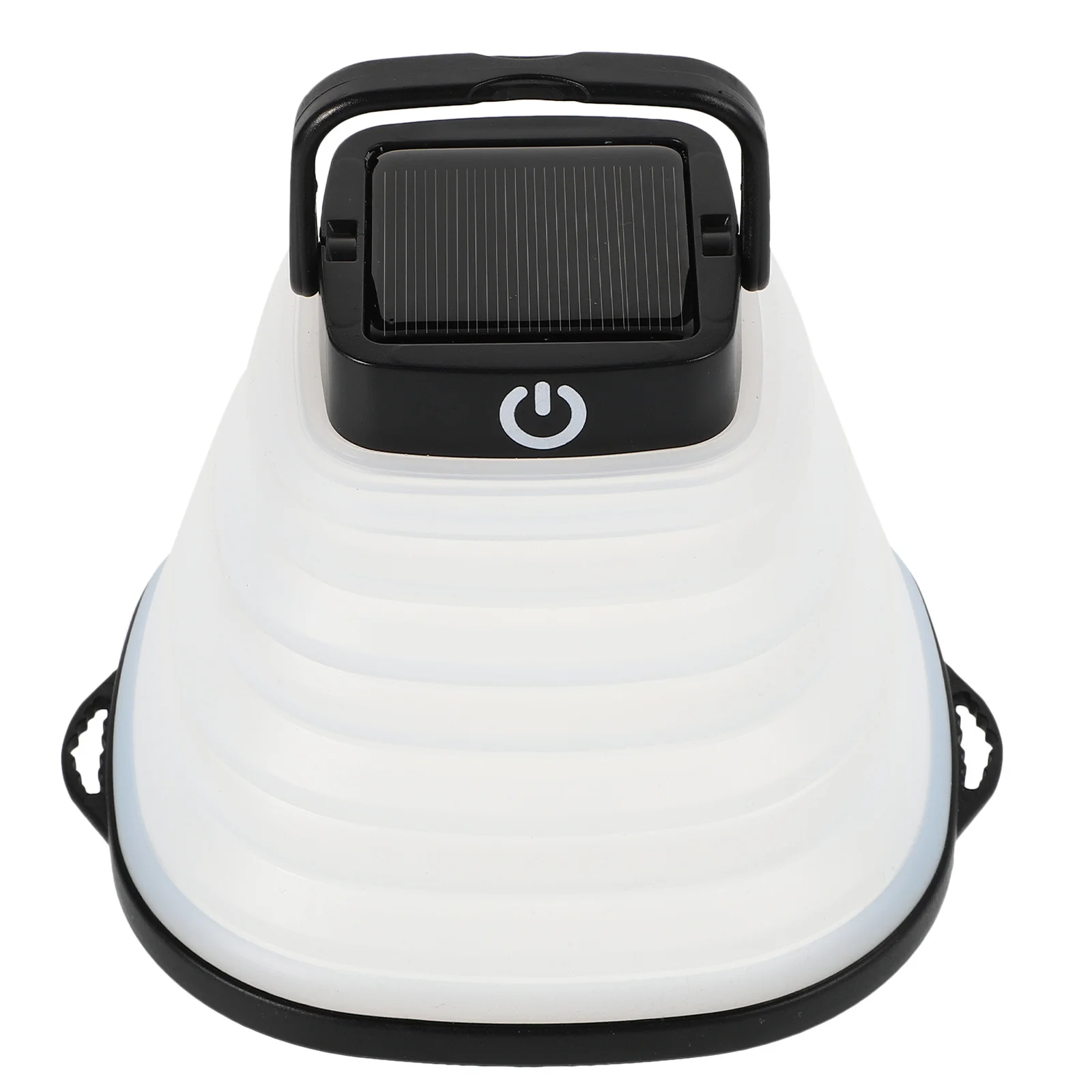 ضوء خيمة محمول للتخييم بالطاقة الشمسية قابل للطي USB قابل لإعادة الشحن مع مقبض مصباح طوارئ مقاوم للماء للمغامرة الخارجية