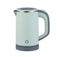 110V/220V Travel Electric Kettle Portable Stainless Steel 0.8L Hot Water Quick Heating Pot Boiler Mini Boiling Teapot Cup Heater