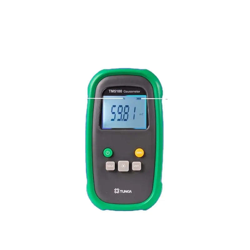 TM5100 Handheld Gauss Meter Tester Magnetic Field Remanence Detector DC Permanent Magnetic Measuring Instrument