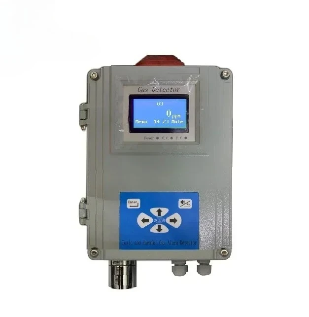 

Factory price wall mounted single gas O3 detector ozone analyzer