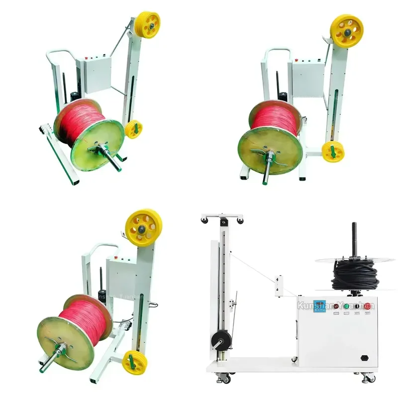 Automatic Free Adjust Speed Wire Pay off Feeder Spool Reeling Machine Cable Wire Feeding Machine