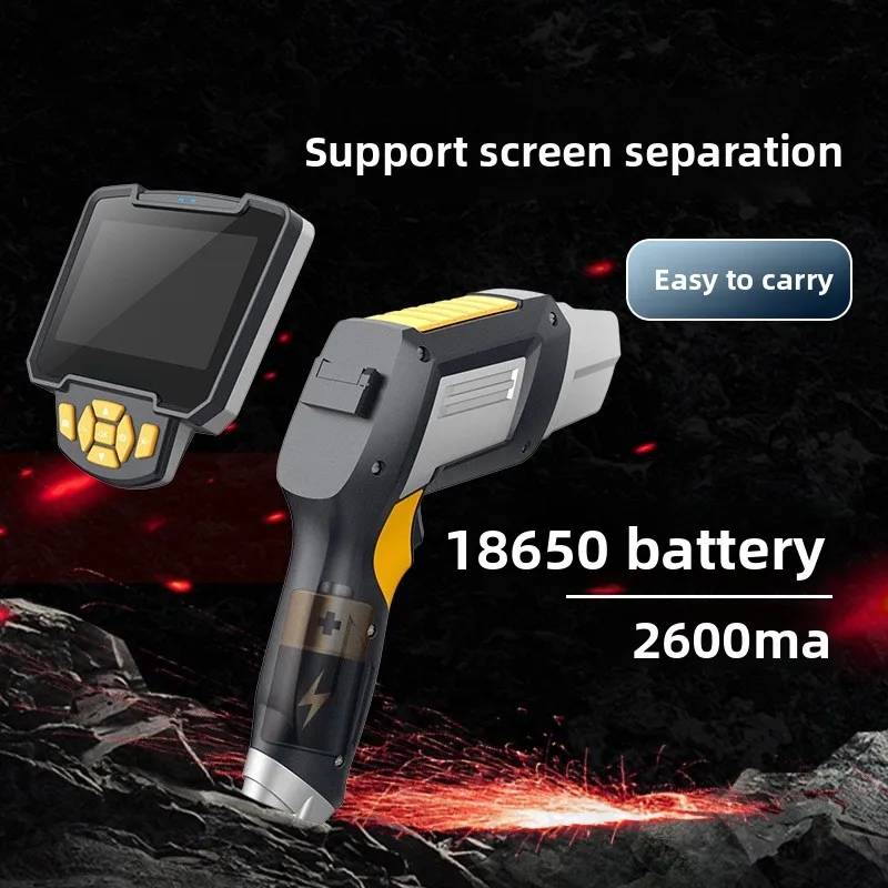 500W industrial pipe endoscope handheld convenient autofocus 5 million high definition waterproof night market probe 1M