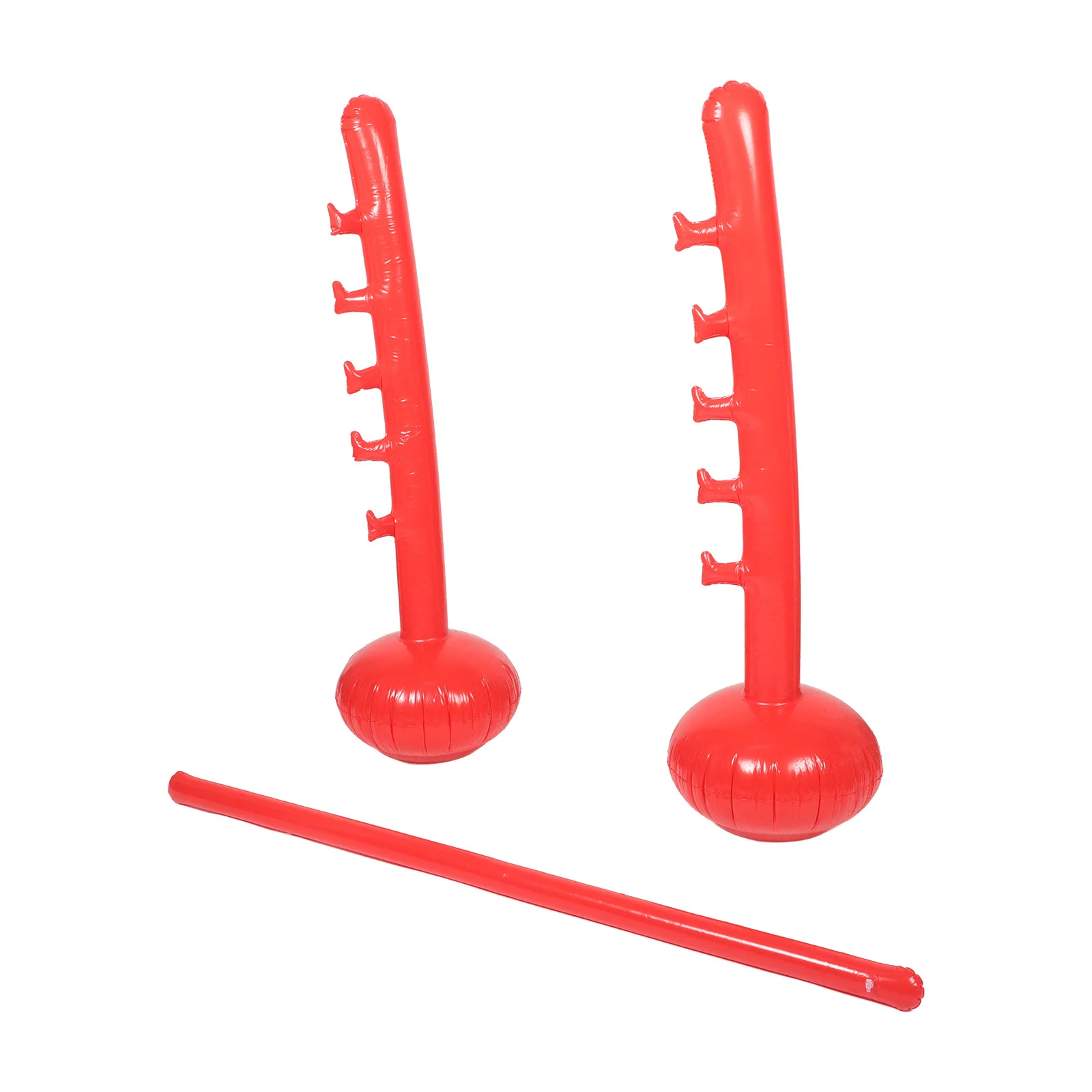 Gioco interattivo con palo di salto gonfiabile Festa all'aperto Divertimento Coordinazione fisica Barra di salto lungo Abilità motorie all'aperto