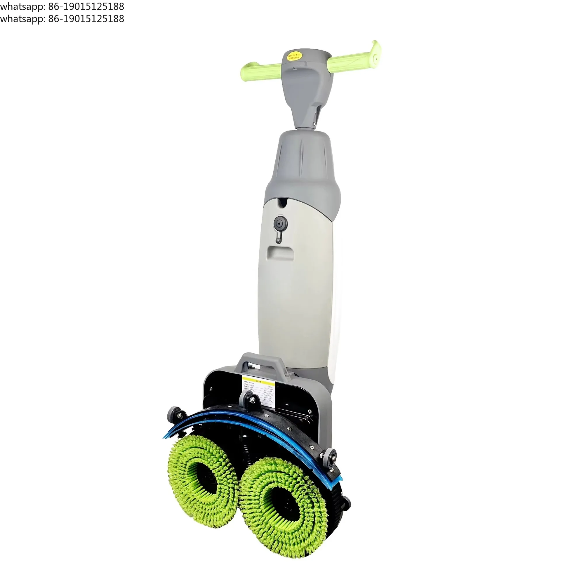 100H compact office building cleaning machine wood PVC floor scrubbing machine
