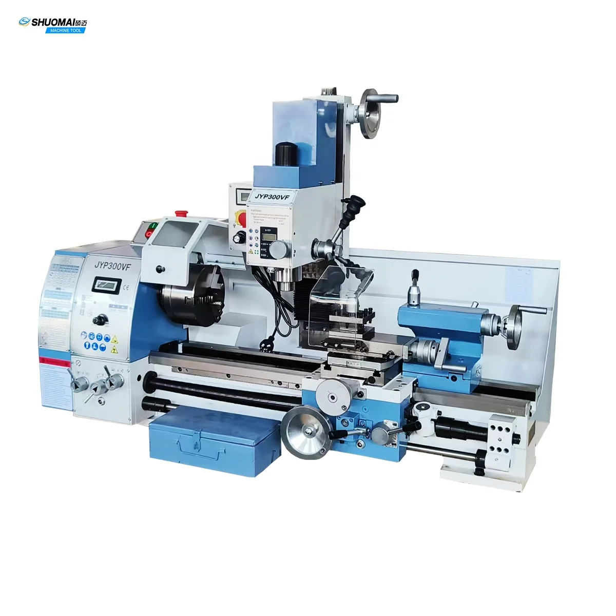 JYP300VF multifunctional combined 3 in1 mini lathe turning milling drilling machine