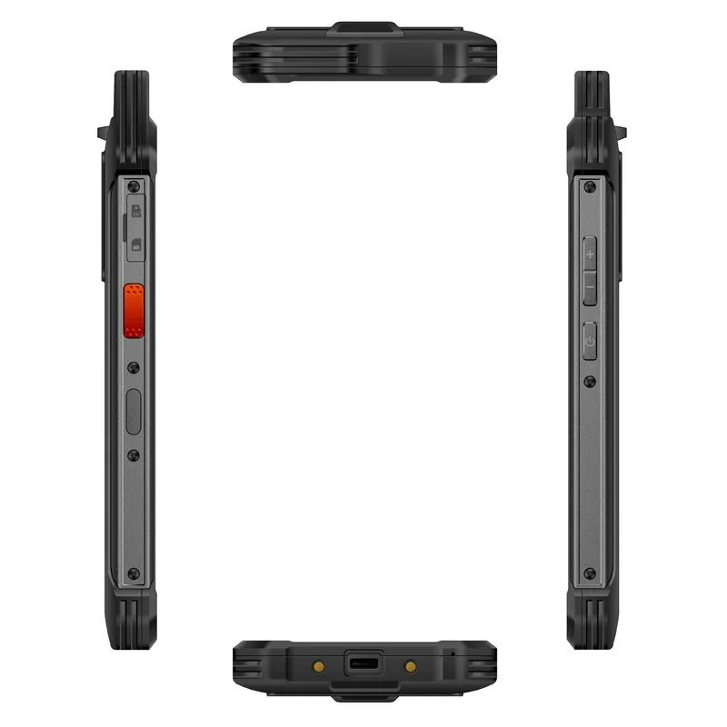 Zello-walkie-talkie resistente al agua IP68, teléfono Android PoC con Radio PTT, botón 4G LTE, red GSM, SOS, 2023 pulgadas, 6,3 KM, GPS, 100