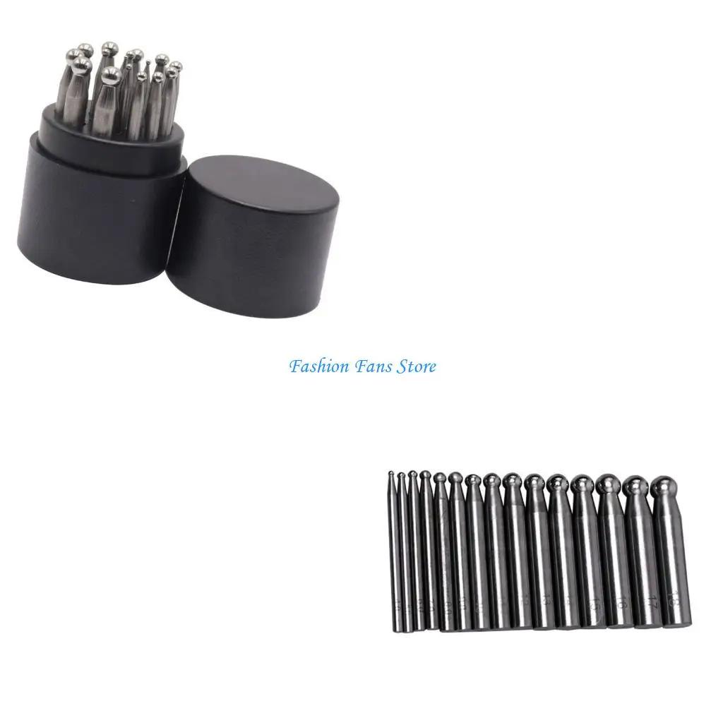 

Набор стальных пробойников 15 шт. для профессионального изготовления ювелирных изделий и металлообработки