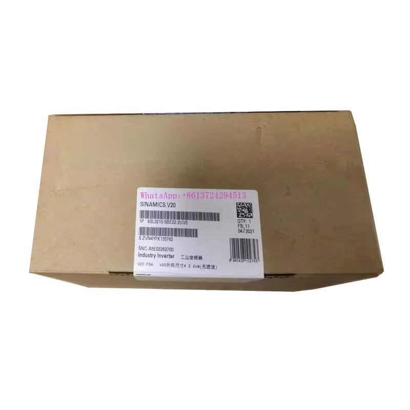 

New Original In BOX 6SL3210-5BE22-2UV0 6SL3210 5BE22 2UV0 {Warehouse Stock} 1 Year Warranty Shipment Within 24 Hours