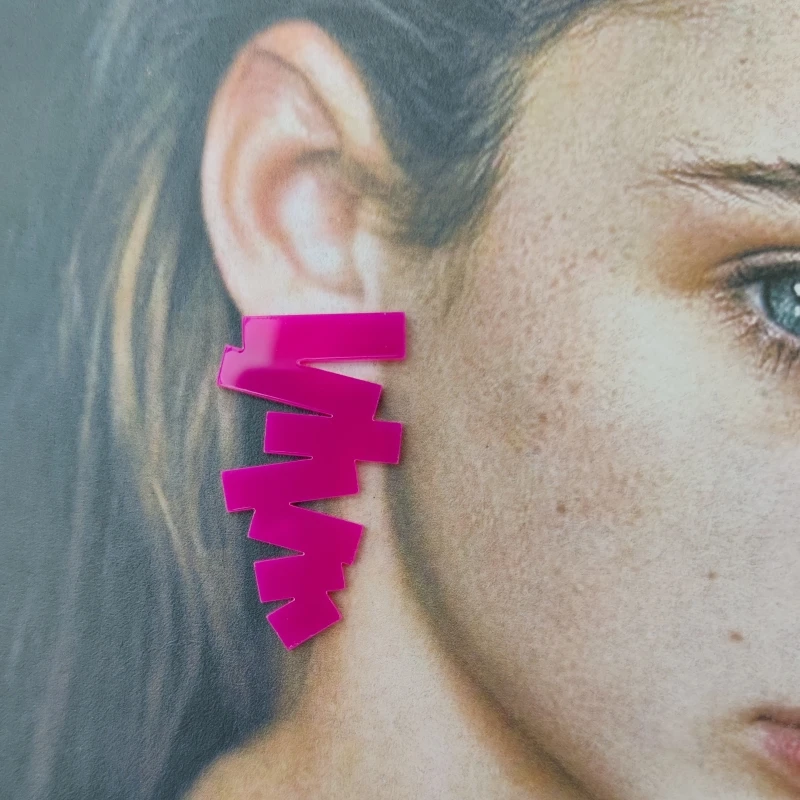 KUGUYS Klassische geometrische Acryl-Ohrringe für Damen, Statement-Schmuck, minimalistisches, zeitloses Geschenk für sie – Detail 14