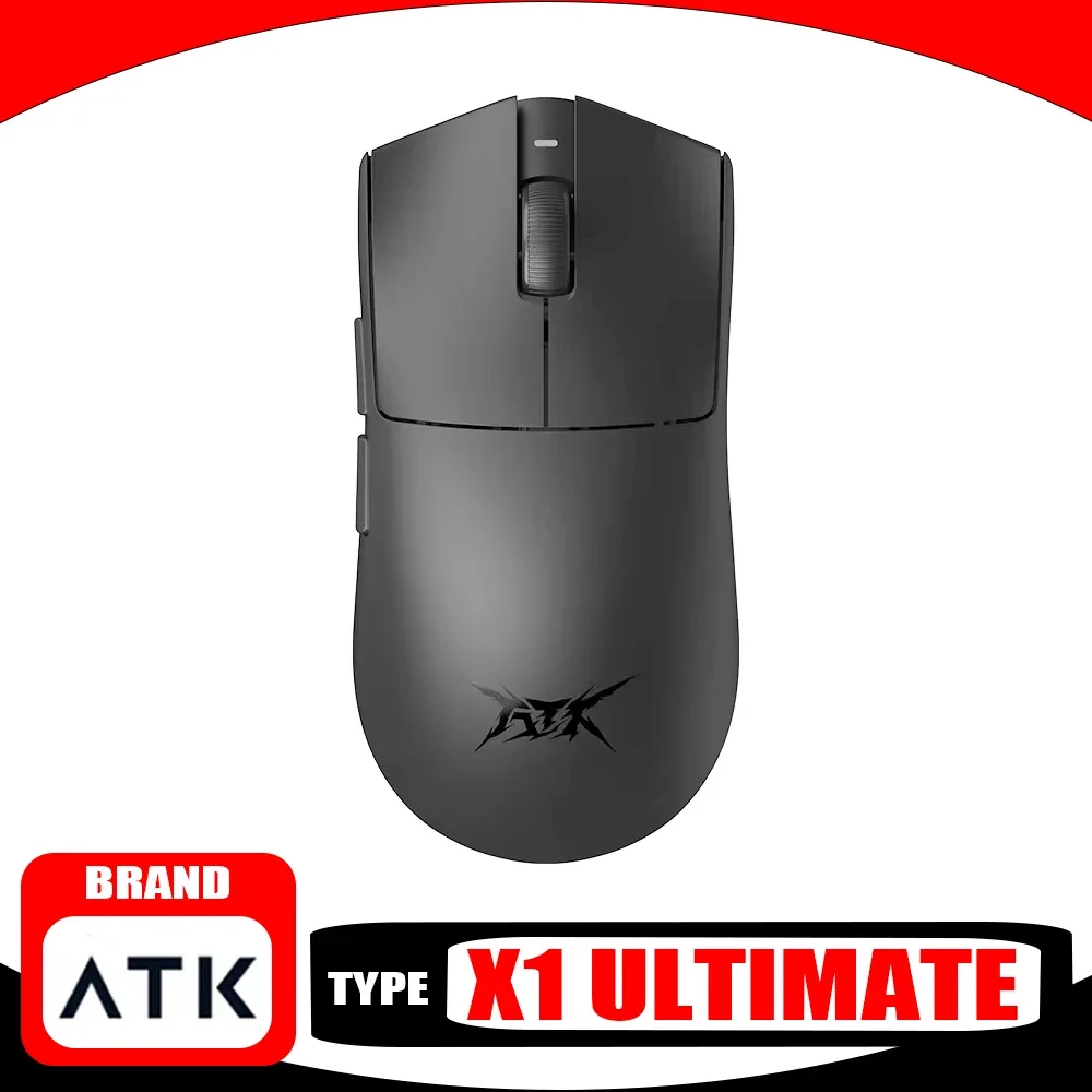 New Atk Blazing Sky X1 Ultimate Wireless Mouse Double 8k Paw3950 Ultra Sensor Dual Mode Gaming Mouse Liekong Lightweight Gifts