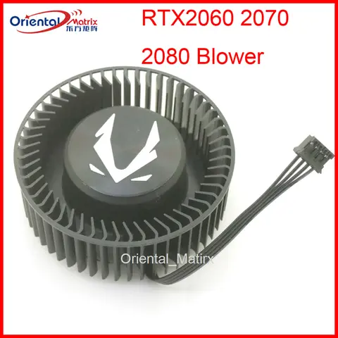 PLB06625B12HH DC 12V 1.0A 66mm 37*37*37mm VGA Fan For ZOTAC RTX2060 2070 2080 Blower Graphics Video Card Fan 4Pin