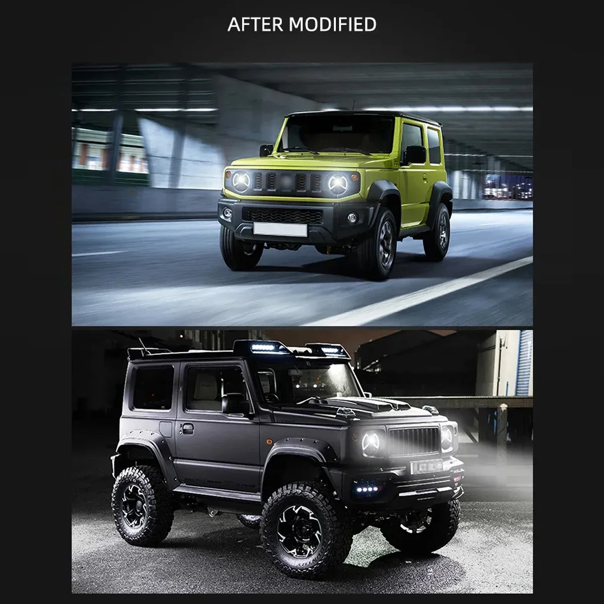 

Auto Accessories LED Headlights Light Cool Design With Dual Beam Car 2018 2019 2020 2021 Head Lights Front Lamp For Suzuki Jimny