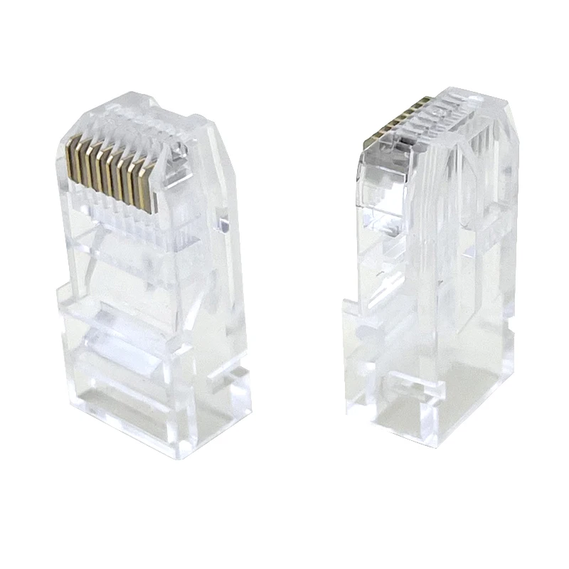 10PCS RJ12 Connector Long Body RJ11 6-Core Telephone Cable Modular Plug No shrapnel for Printer printing Cable special