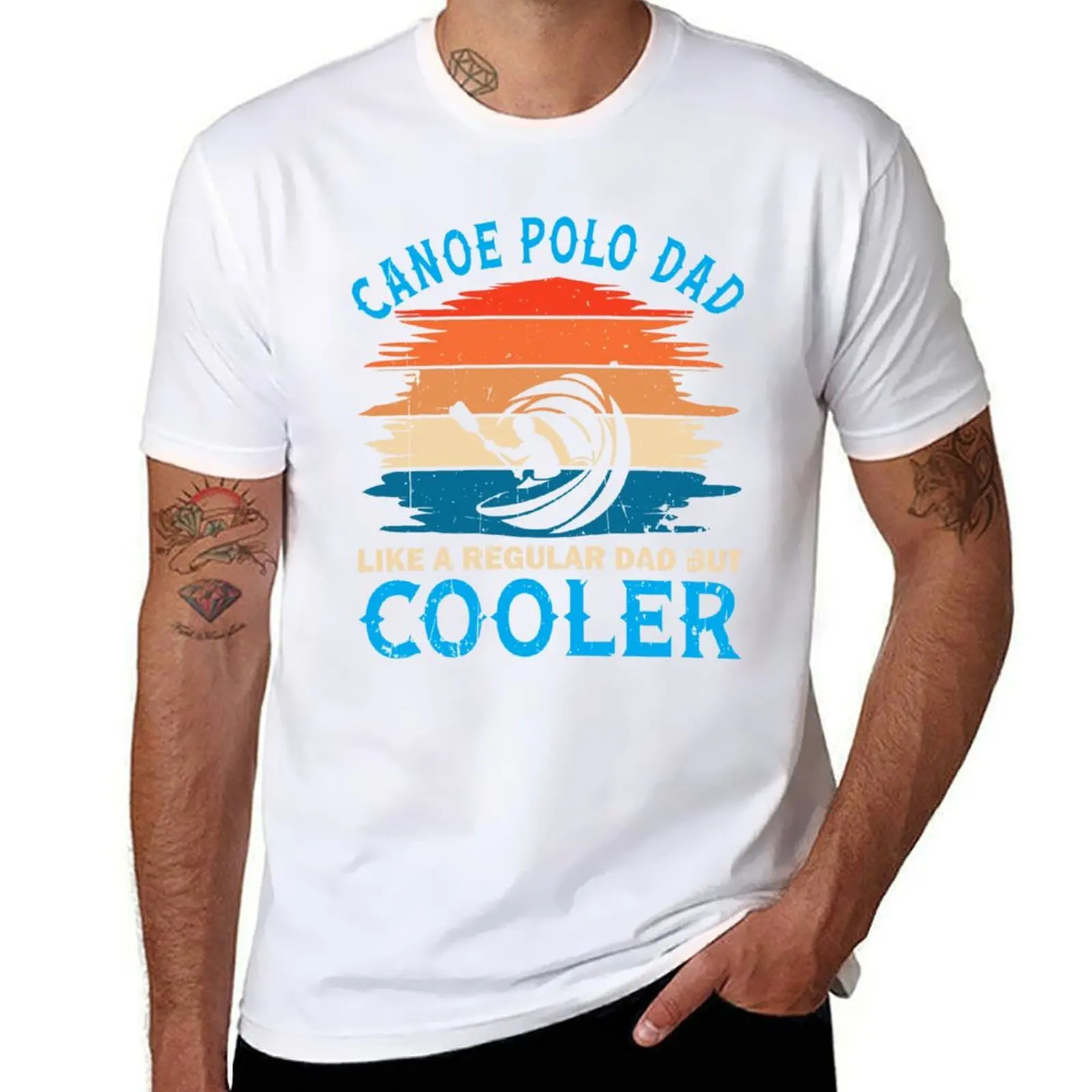 

CANOE POLO DAD us polo men Clouthing for Dad T-Shirt shirts graphic tee Funny t-shirts fitted t shirts for men