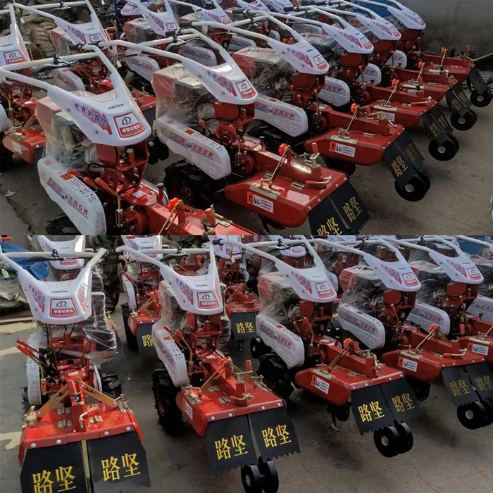 Ditch Cultivator Green Onion Ginger Cultivator Orchard Greenhouse Ditch Digger Tobacco Leaf Strawberry Diesel Ditch Digger