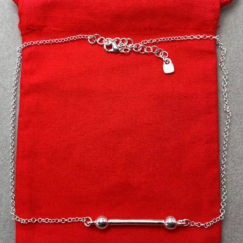 Women's Minimalist & Statement Gold/Silver Tone Necklace Bracelet Set