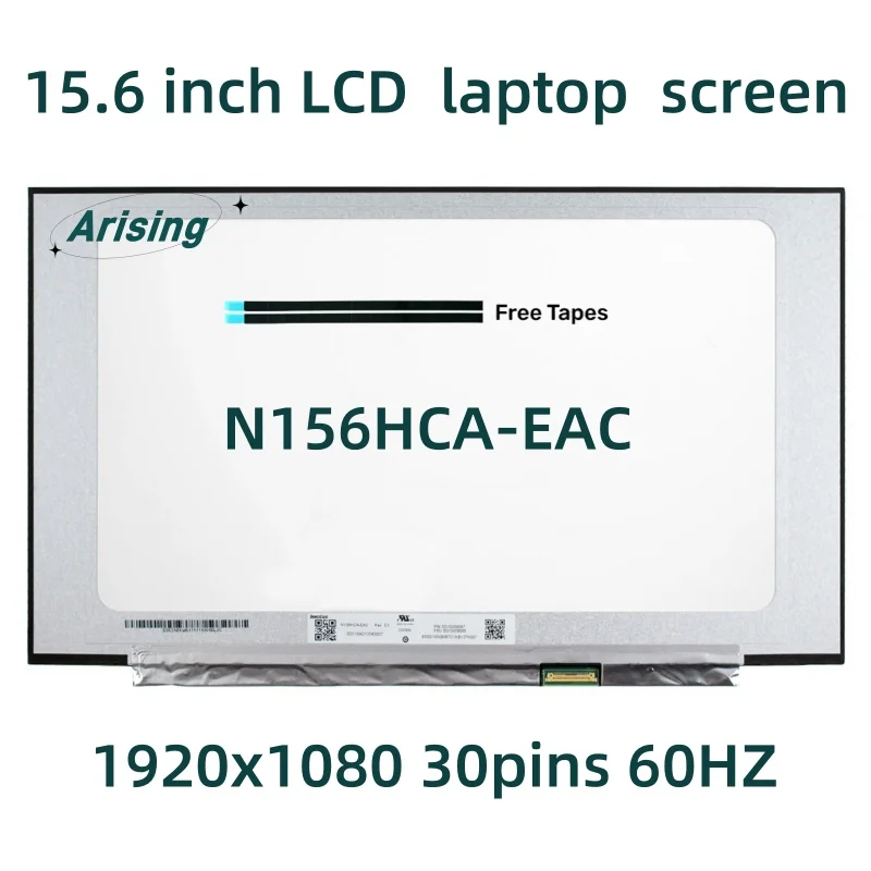 

15,6-дюймовая светодиодная матрица N156HCA-EAC REV C1 C2 IPS ЖК-экран для ноутбука Дисплей 1920*1080 FHDFRU 5D10X08065