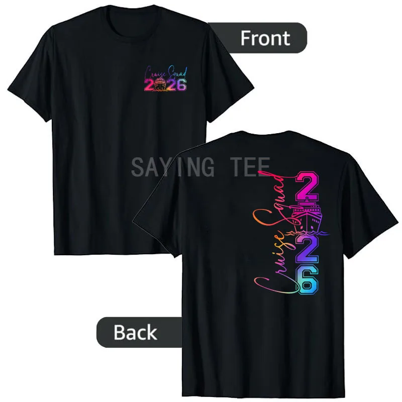 Women Men Boys Girls Cruise Squad 2026 Matching Family Making Memories Together Trip Cruise Squad 2026 T-Shirt Travel Tee Tops