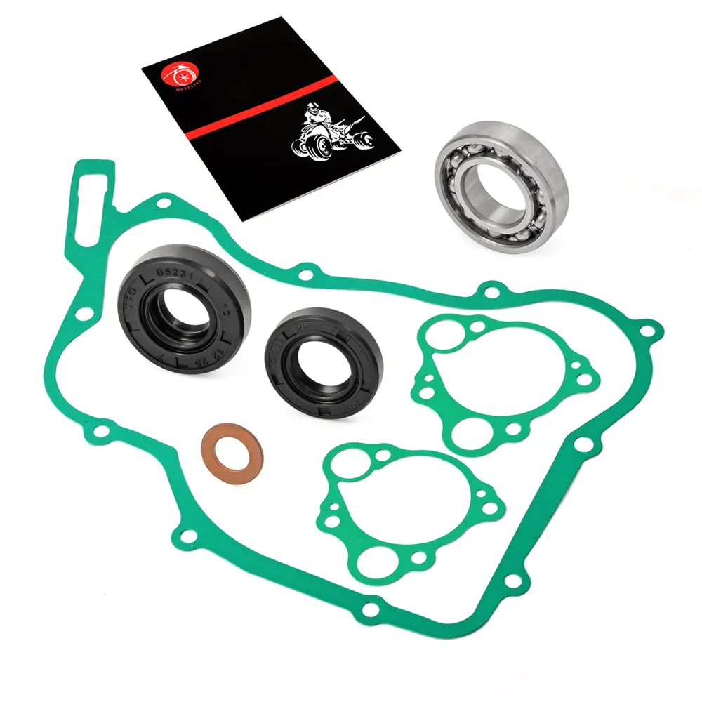 Kit de reconstrucción de bomba de agua, cojinete de juntas para Honda CR125, CR125R, 1990-2004