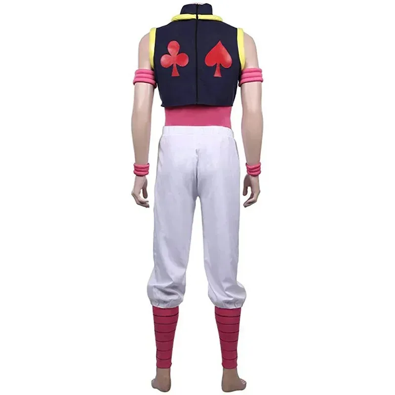 Anime ×HUNTER Uniform Vest Pants Outfits Killua Zoldyck HIsoka Cosplay Costumesc;8,k'5;h.