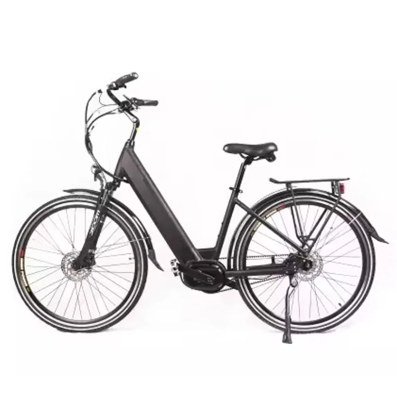 Fashionable 48V 13Ah Lithium Battery Electric City Bike 26 Inch E Bike 500W for Sale Integrated Center Electric Bicycle Motor