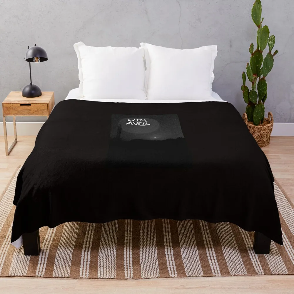 wim avril on night mode Throw Blanket Thermal Blankets Sofas Of Decoration Moving Single Blankets