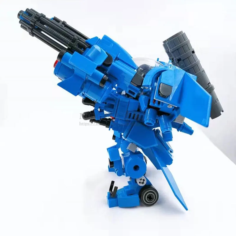 Mech Warrior Building Blocks Toys For Children Armor Robots Anime Figure Bricks Model Kids Action Figure Dolls Build Toy