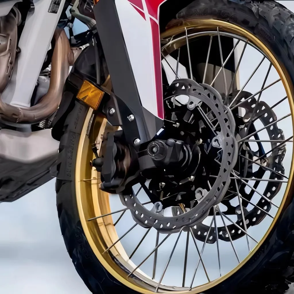 Motorcycle Spindle Bobbins Protection Set for HONDA CRF1100L Africa Twin 2020-2026 Anti-fall Front Rear Wheel Spindle Crash Ball
