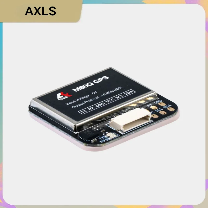 Axisflying M80Q GPS with Compass for FPV Racing, Long Range Drones, QZSS GPS Glonass Galileo Quadcopter Positioning
