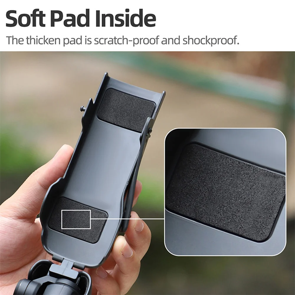 غطاء حماية بلاستيكي لملحقات حافظة كاميرا الجيب Osmo Pocket 3 Protector سريعة التركيب