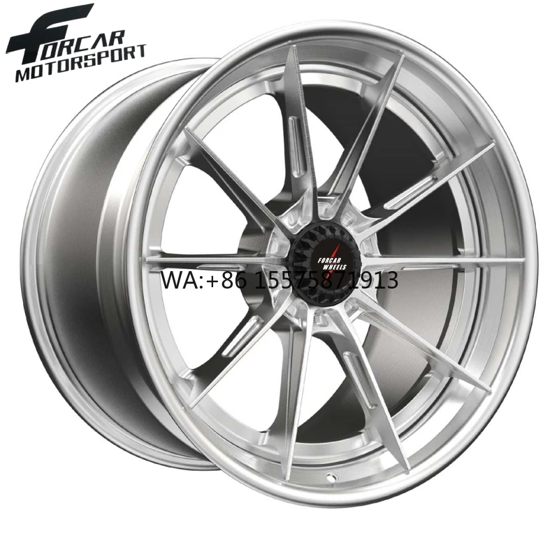 

Two-Pieces Car Rim Wheel Aluminum T6061 Alloy Wheels Rims for Personal Use