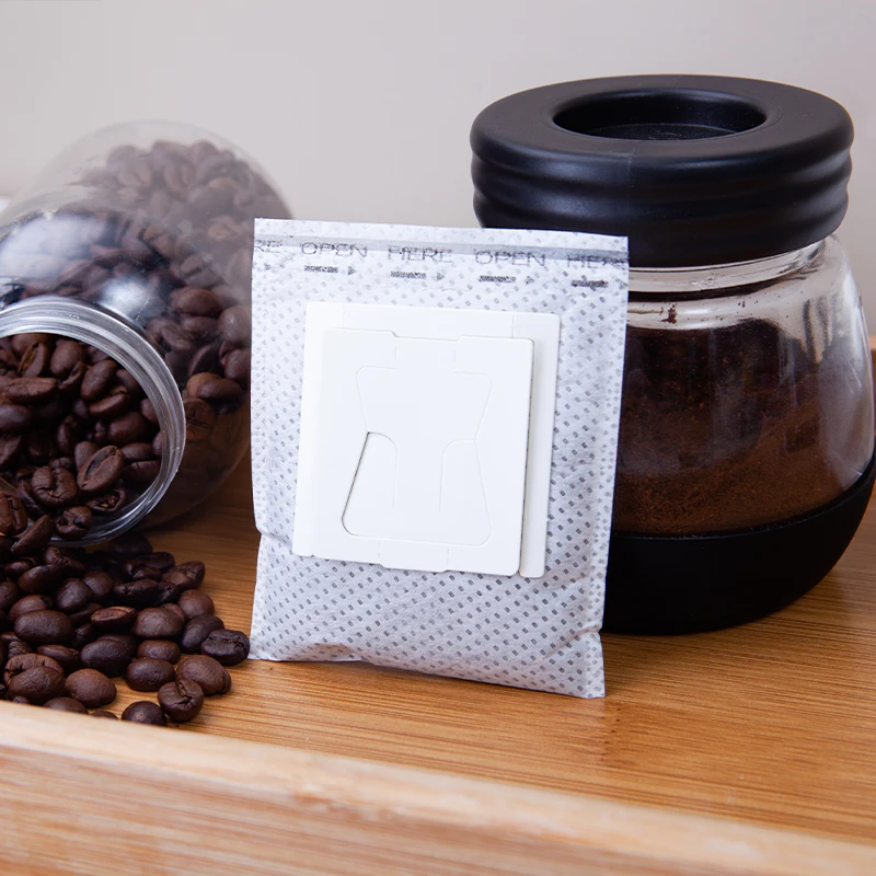 Food-Grade Disposable Coffee Filter Bag, Portable Fine Mesh Pouch For Single Serve Brew Home Travel Coffee Separate Storage Pack