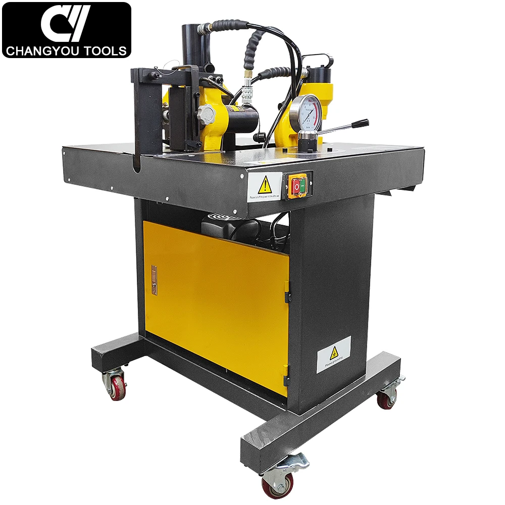 DHY-150 Three in One Busbar Punching Bending Cutting Machine