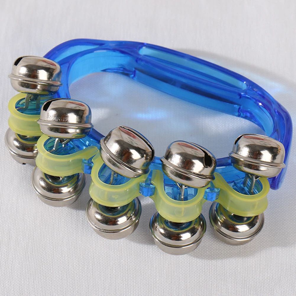 أجراس شفافة قرع اليد ، جلجل حشرجة مزلقة ، Handbell ، آلة موسيقية ، ألعاب تعليمية ، Orff Handbell ، 10 #4