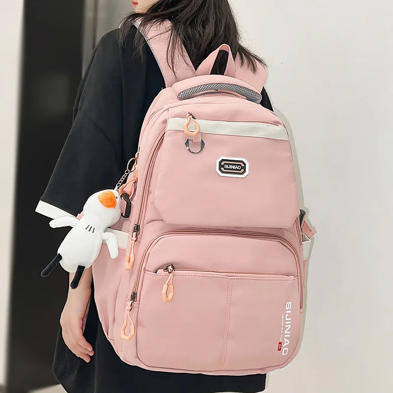 

Men Female High Capacity Travel Book Bag Girl Boy Waterproof Laptop Student Male Women College Backpack Fashion Lady School Bags