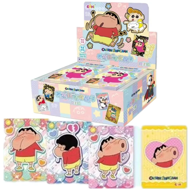 Crayon Shin-chan Card Nohara Shinnosuke Nohara Misae Xiao Bai Rare Genuine Collection Children Gift Toy Gift Collections Cards