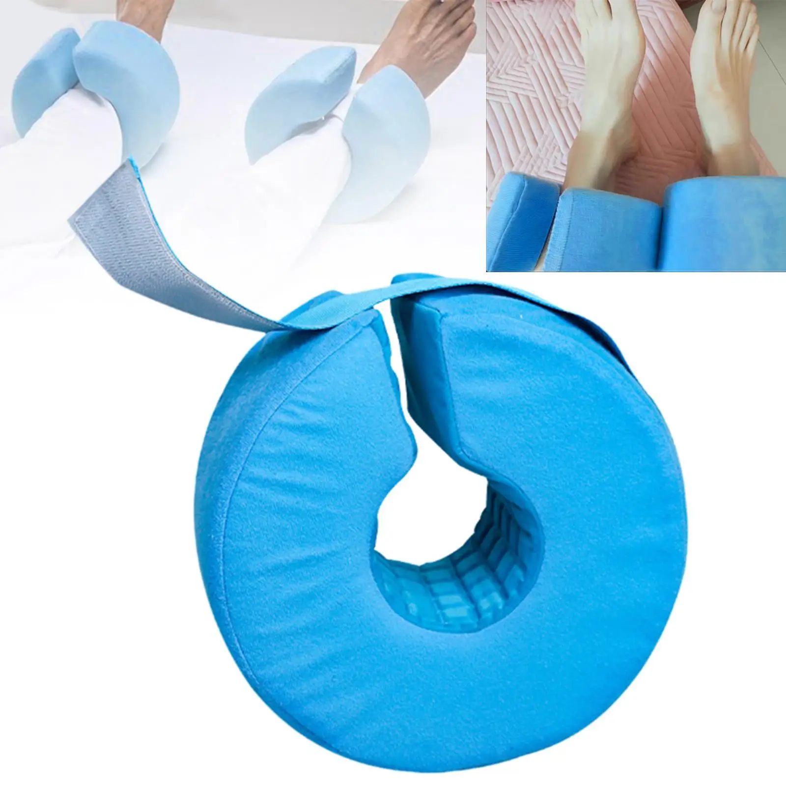 

Кольцо для поднятия стопы пациента, поддерживающая подушка, дышащие клинья для ног, практичная защита лодыжки, пятки, клин для лифта для домашней ноги