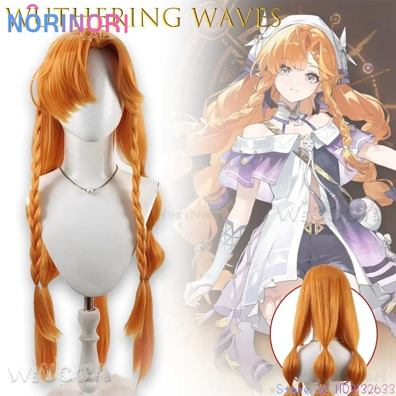 

Disfraz Adulto Wuthering Waves подписка пушистый оранжевый топ на голове косплей парик аутентичная игра реплика аниме сексуальная женщина