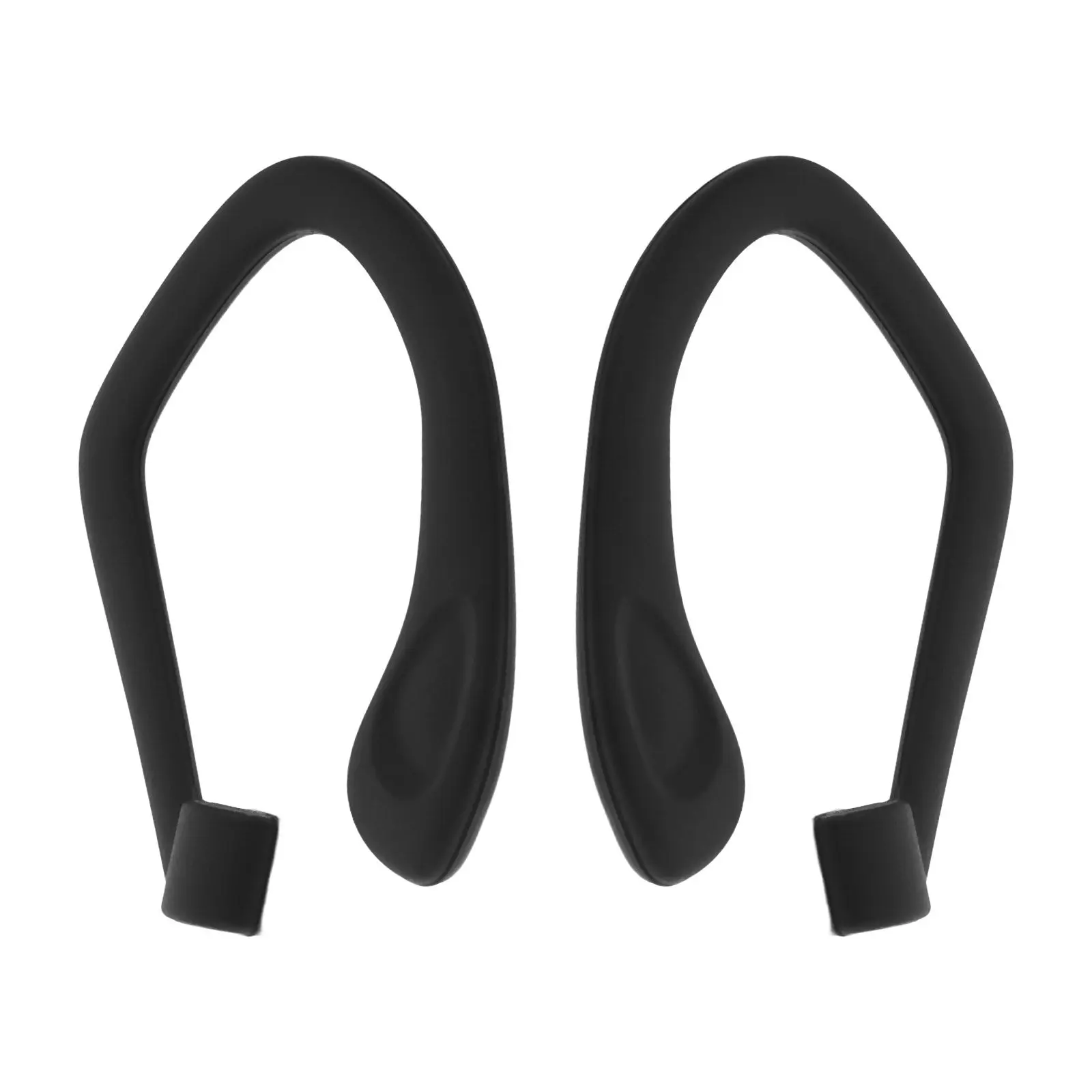 1Pair Sports Ear Hooks Silicone Earbud Holders Secure Adjustable Anti Slip Ear for Cycling Jogging Gym Running Fitness
