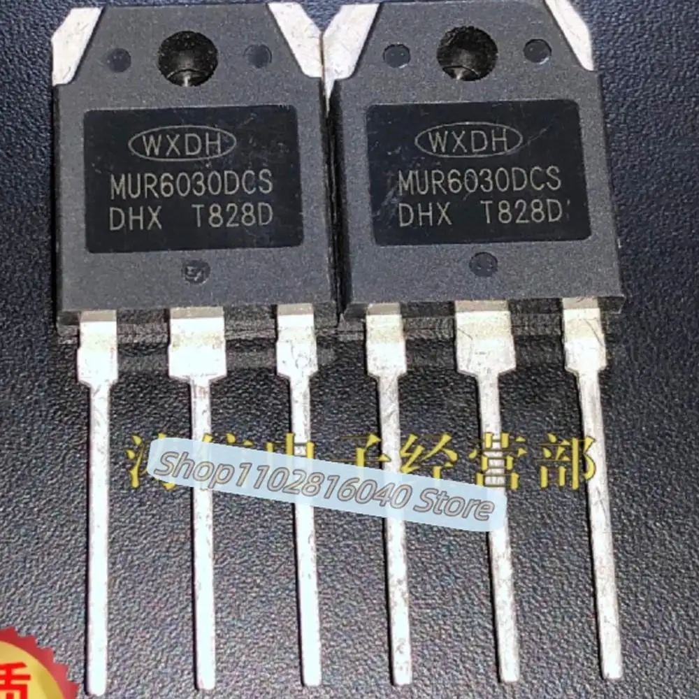 10PCS/Lot MUR6030DCS  TO-3P 60A/300V  Best Quality Imported Original Spot