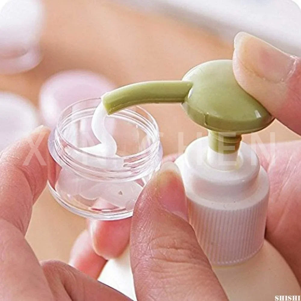 Frasco de plástico vacío para cosméticos, botellas transparentes para muestras, cuentas de crema de maquillaje, contenedor de joyería DIY, 2g, 3g, 5g, 10g, 15g, 20g, 10 unidades