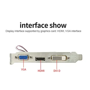 SZMZ AMD Radeon Videoplatte, Computergrafikplatte, R5 230, 2 GB, Basisgebrauch 8 Hauptverkaufsvideoplatte 2GB Radeon - №1